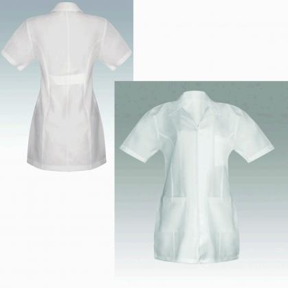 Jaleco 7/8 Feminino Costas Ref 570